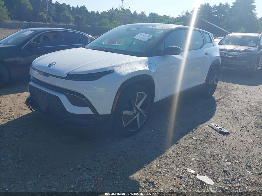 Vin: vcf1zbu20pg005945, lot: 46215380, fisker ocean one 20232