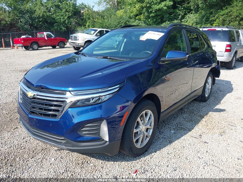 Vin: 3gnaxkev2nl271577, lot: 46215381, chevrolet equinox fwd lt 20222
