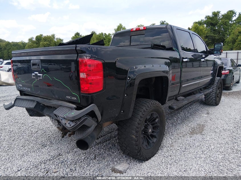 Vin: 1gc1kwey4jf100990, lot: 46215390, chevrolet silverado 2500hd ltz 20184