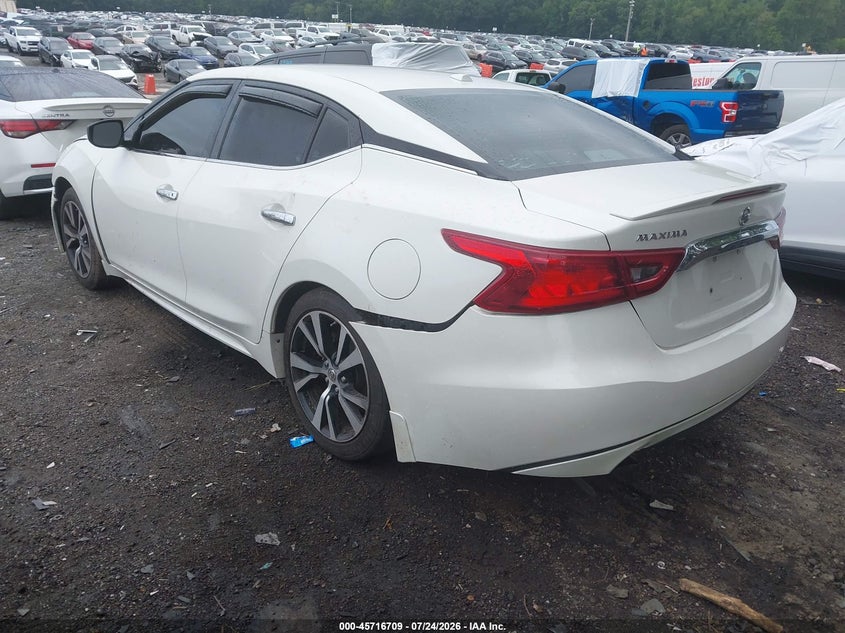 Vin: 1n4aa6ap2hc453164, lot: 46215391, nissan maxima 3.5 s 20173