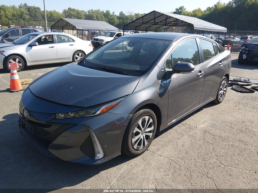 Vin: jtdkamfp5m3184096, lot: 46215398, toyota prius prime xle 20212