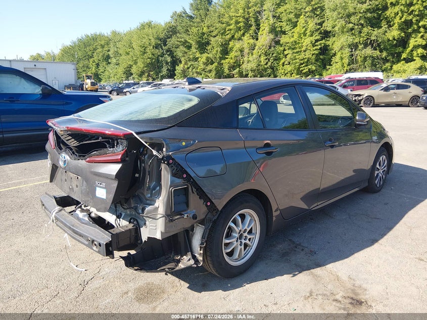 Vin: jtdkamfp5m3184096, lot: 46215398, toyota prius prime xle 20214