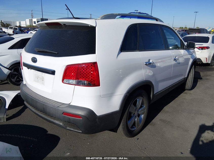 Vin: 5xyku4a2xdg356444, lot: 46215408, kia sorento ex v6 20134