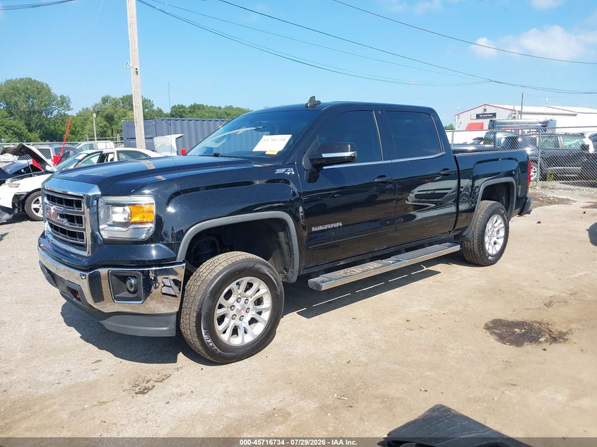 Vin: 3gtu2uec7fg232346, lot: 46215415, gmc sierra 1500 sle 20152