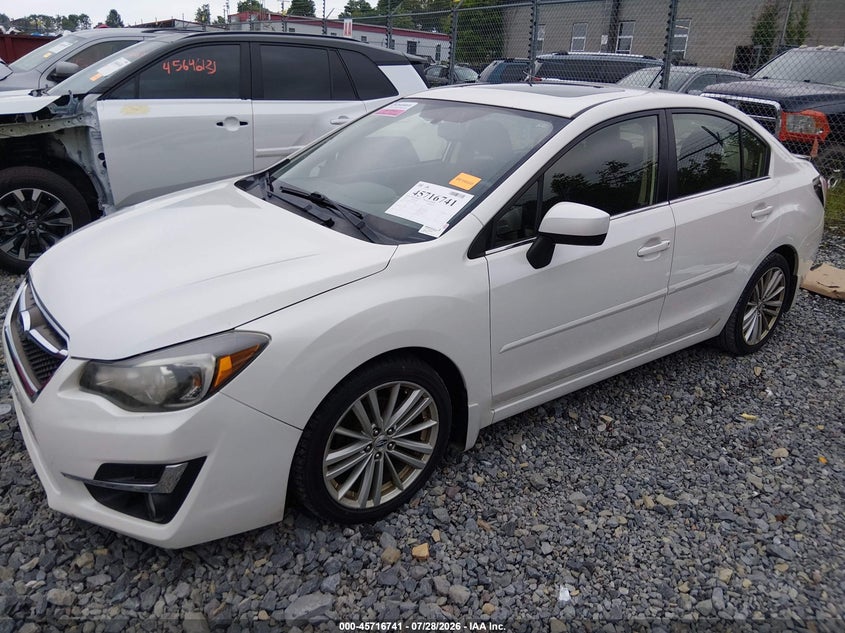 Vin: jf1gjak67fh020300, lot: 46215423, subaru impreza 2.0i premium 20152