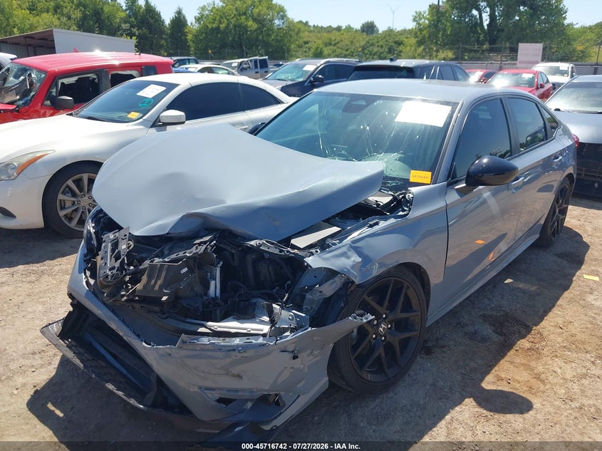 Vin: 2hgfe2f55rh545566, lot: 46215424, honda civic sport 20242
