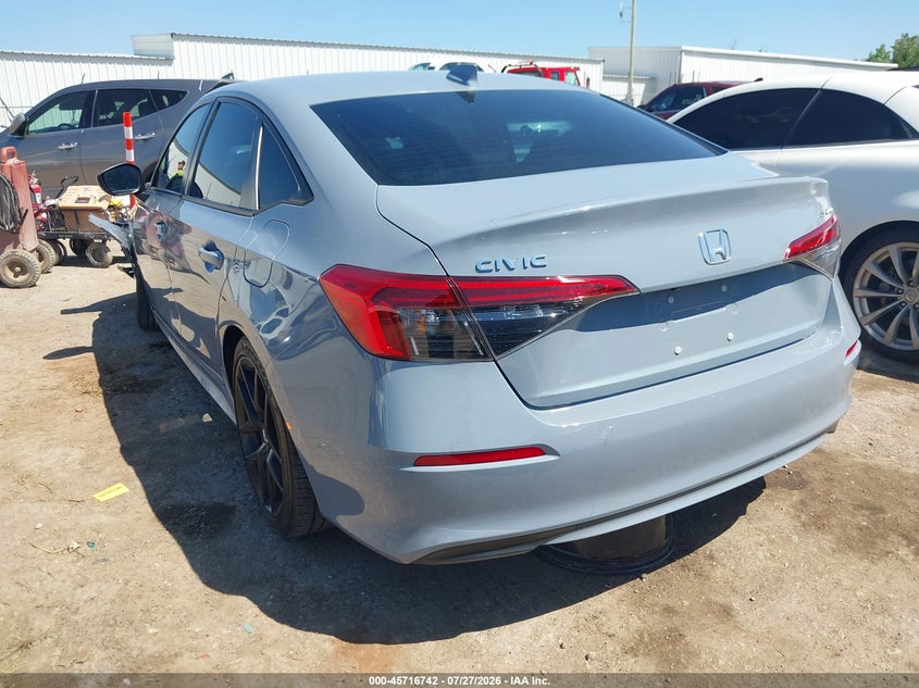 Vin: 2hgfe2f55rh545566, lot: 46215424, honda civic sport 20243