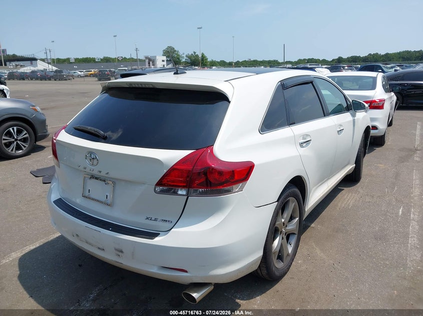 Vin: 4t3bk3bb7eu105009, lot: 46215445, toyota venza xle v6 20144