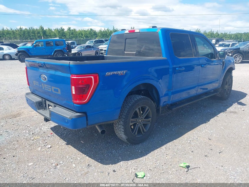 2021 FORD F-150 auction photo 4
