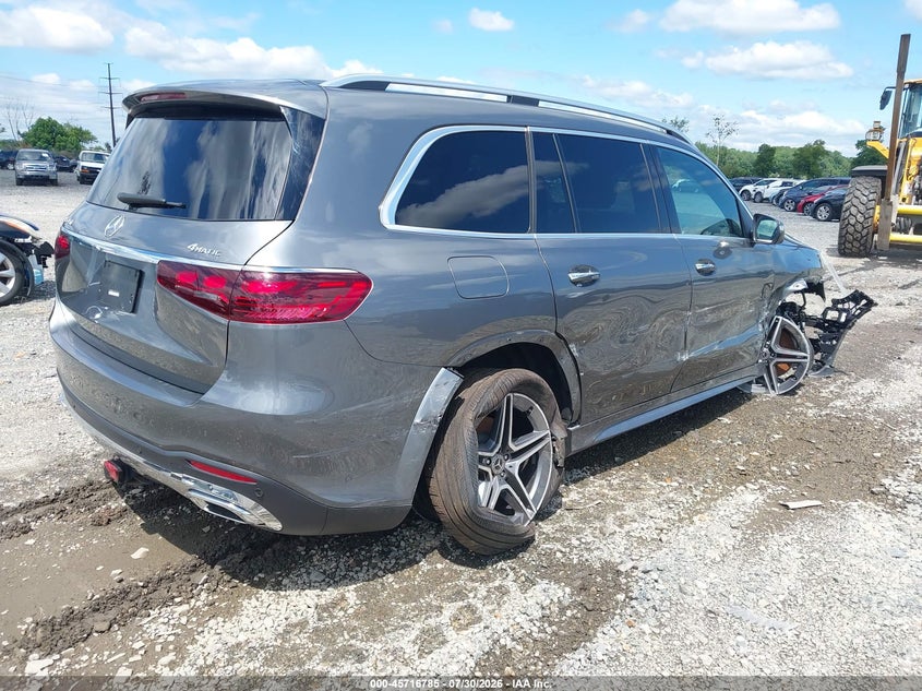 Vin: 4jgff5kexsb375119, lot: 46215467, mercedes-benz gls 450 4matic 20254