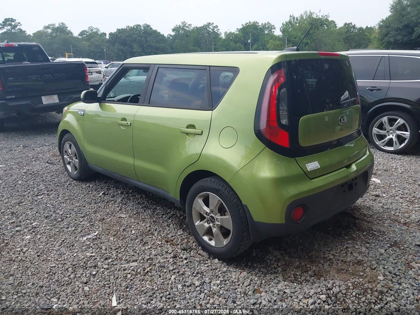 Vin: kndjn2a21h7879934, lot: 46215468, kia soul 20173