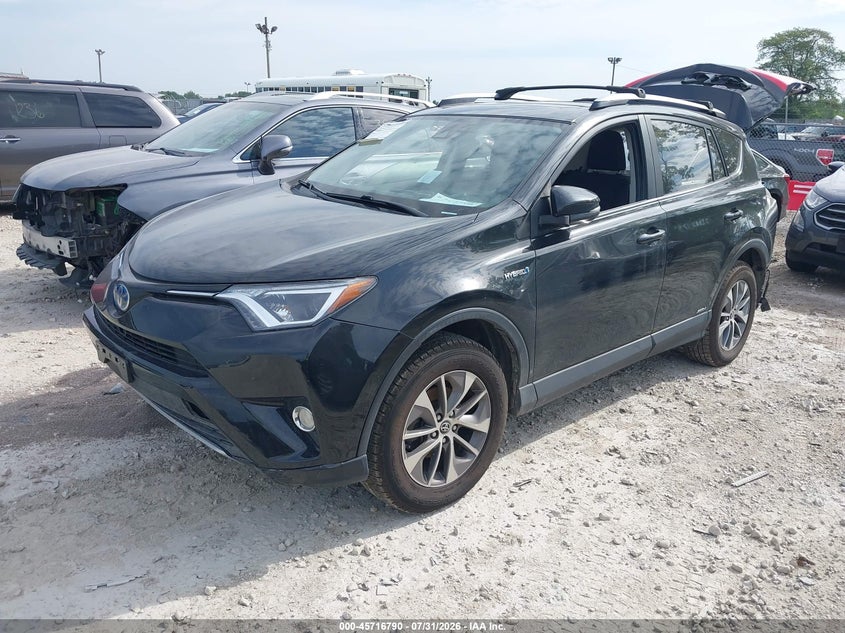 Vin: jtmrjrev2jd178158, lot: 46215472, toyota rav4 hybrid xle 20182