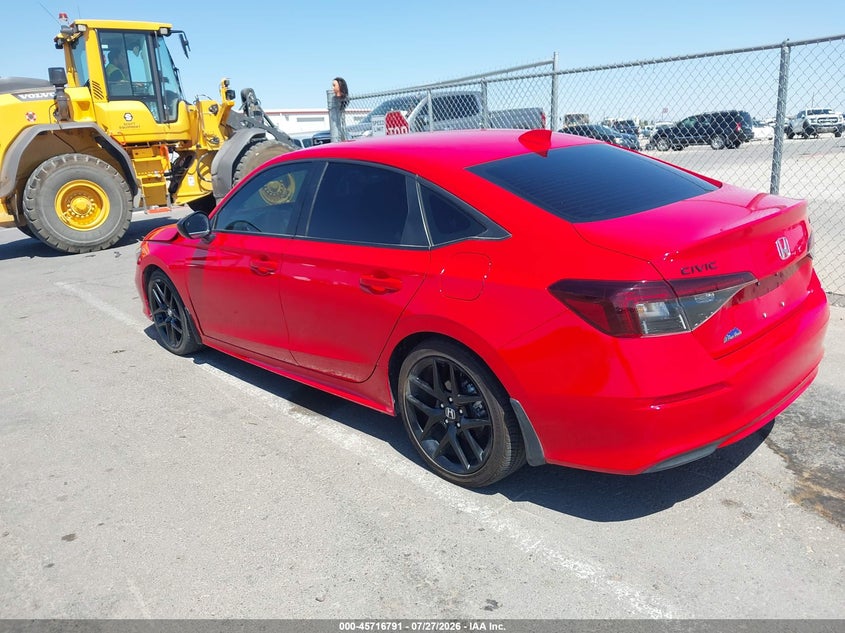 Vin: 2hgfe2f59th500301, lot: 46215473, honda civic sport 20263