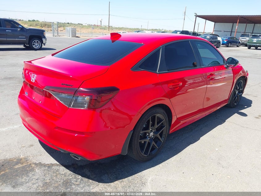Vin: 2hgfe2f59th500301, lot: 46215473, honda civic sport 20264
