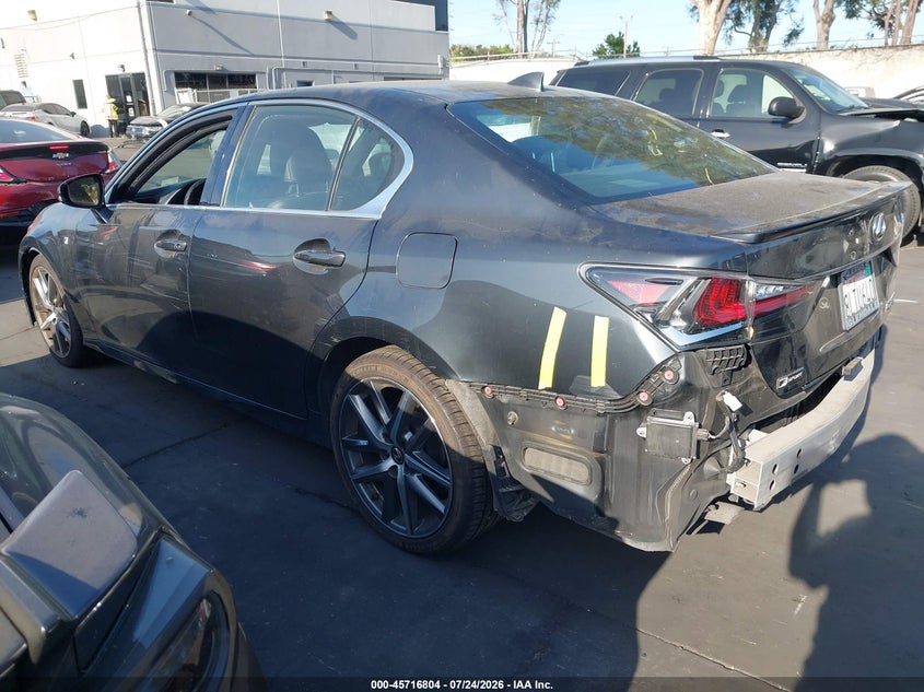 Vin: jthbz1bl2ka018880, lot: 46215486, lexus gs 350 f sport 20193