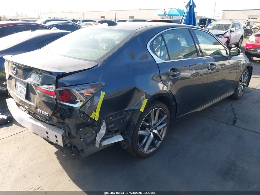 Vin: jthbz1bl2ka018880, lot: 46215486, lexus gs 350 f sport 20194