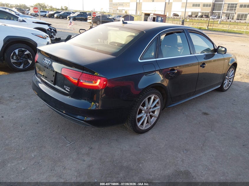 Vin: wauffafl3fn013009, lot: 46215487, audi a4 2.0t premium 20154