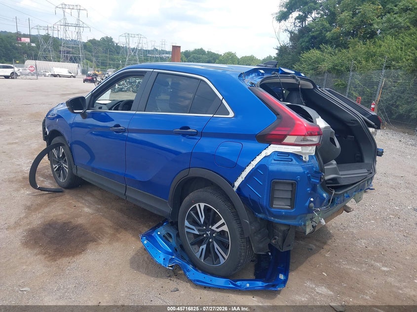 Vin: ja4atwaa8rz028766, lot: 46215507, mitsubishi eclipse cross se s-awc/sel s-awc 20243