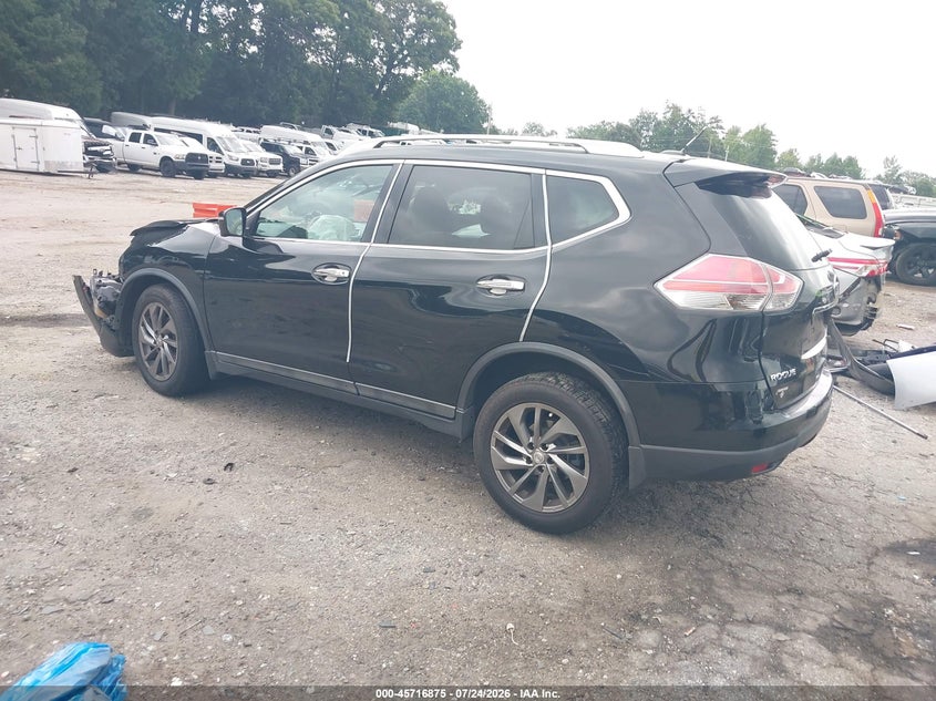 2015 NISSAN ROGUE auction photo 3