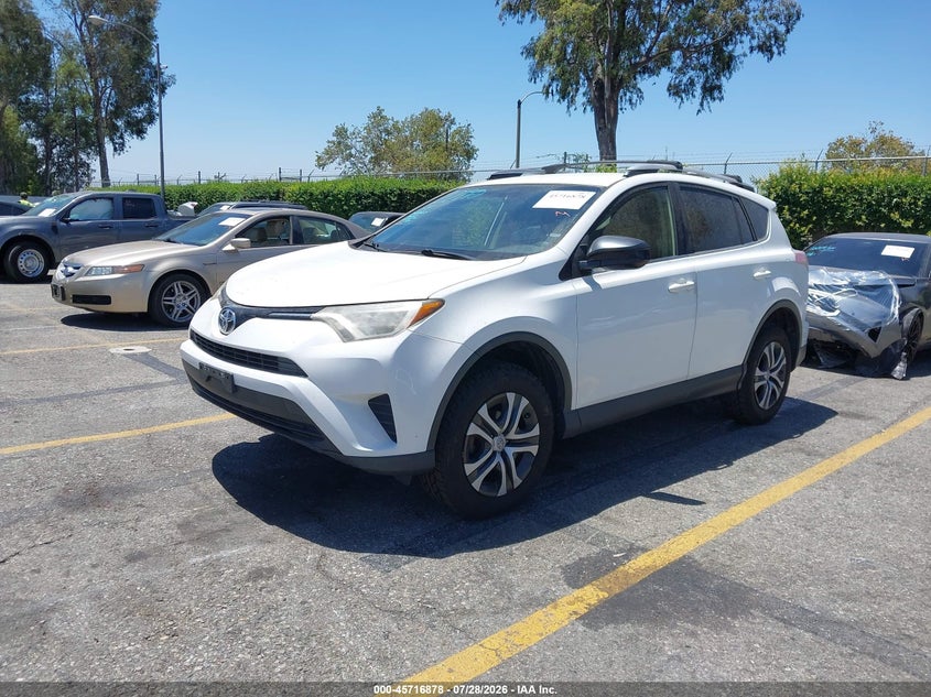 Vin: jtmzfrev0gd085746, lot: 46215560, toyota rav4 le 20162
