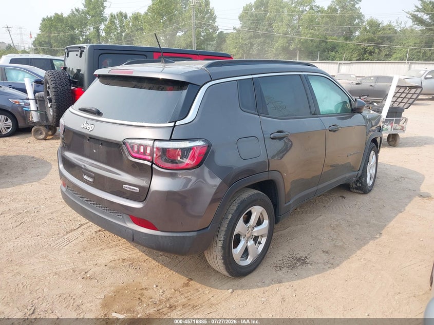 Vin: 3c4njdbb4jt255926, lot: 46215567, jeep compass latitude 4x4 20184