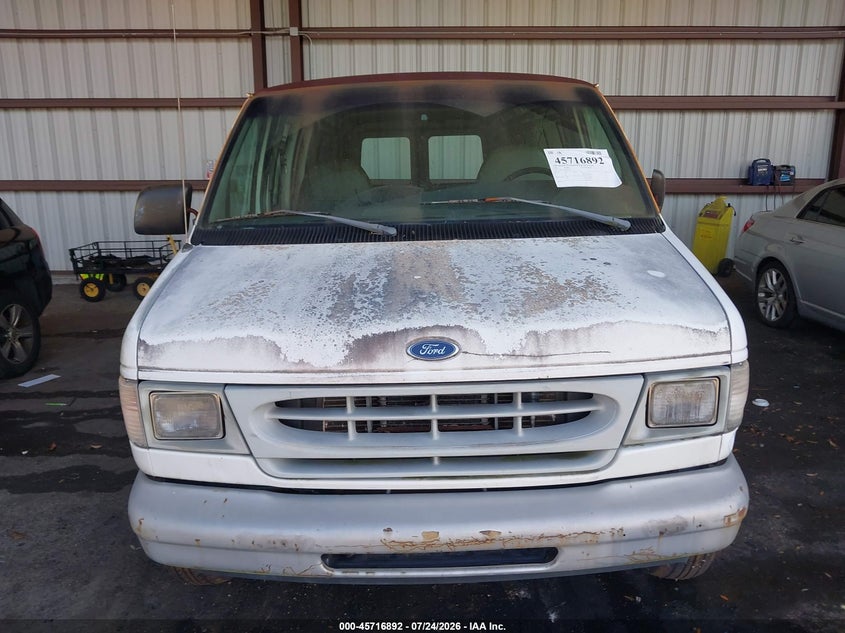 FORD ECONOLINE 1998 VIN 1FTRE1428WHA04527