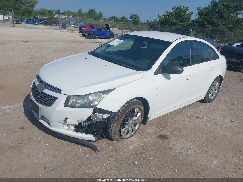 Vin: 1g1pa5sh7d7225663, lot: 46215619, chevrolet cruze ls auto 20132