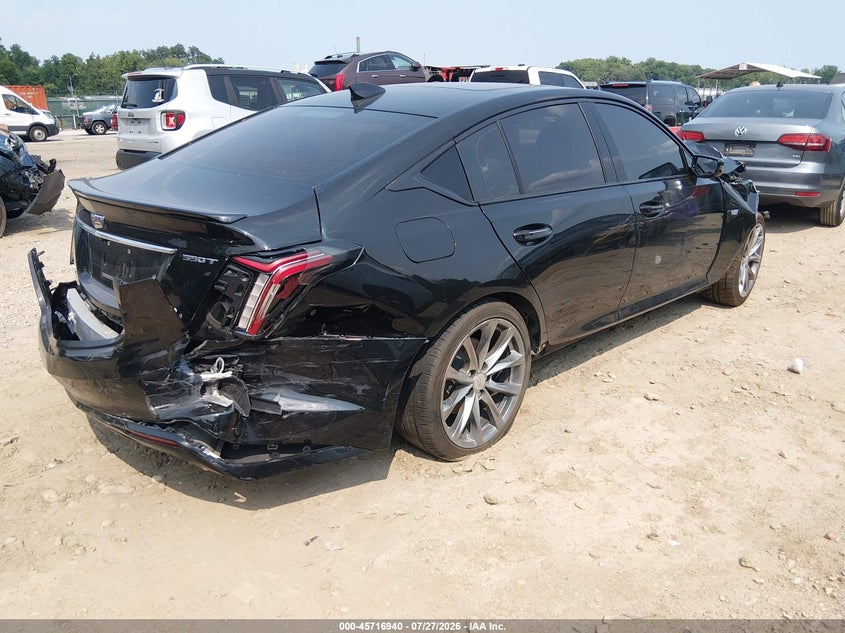 Vin: 1g6du5rk5l0129303, lot: 46215622, cadillac ct5 sport 20204
