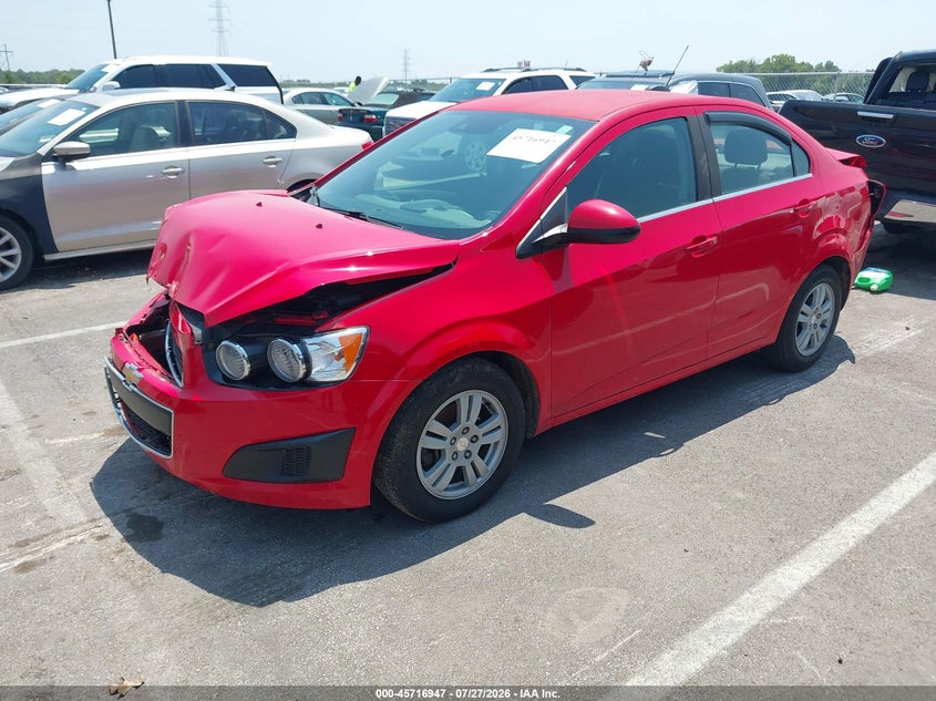 Vin: 1g1jc5sh0f4220650, lot: 46215629, chevrolet sonic lt auto 20152