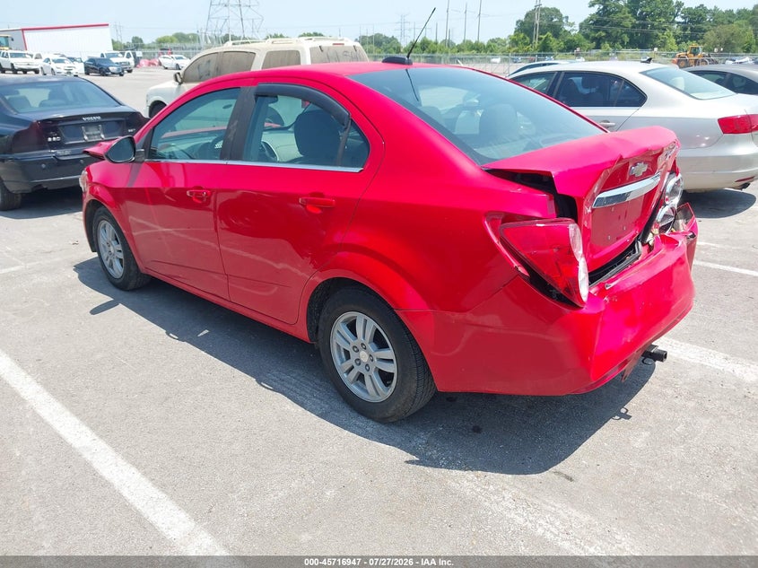 Vin: 1g1jc5sh0f4220650, lot: 46215629, chevrolet sonic lt auto 20153