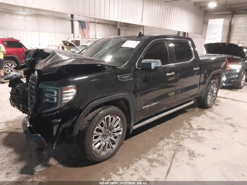 Vin: 1gtuuhel0pz131393, lot: 46215636, gmc sierra 1500 4wd  short box denali ultimate 20232