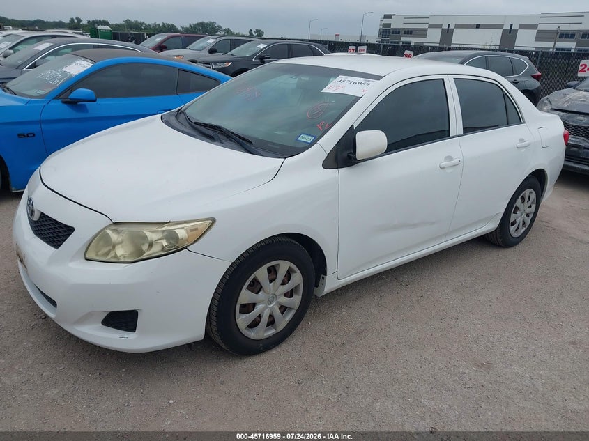 2010 TOYOTA COROLLA auction photo 2