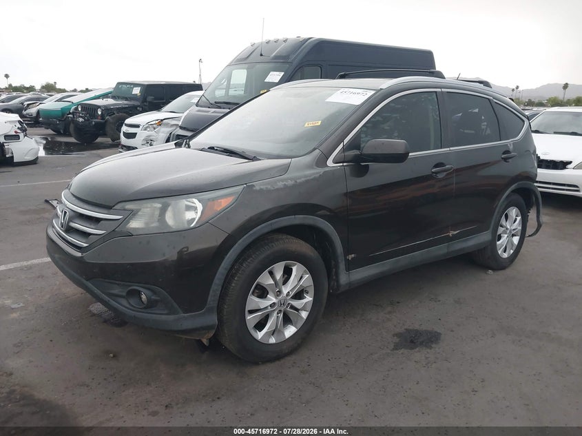 Vin: 5j6rm4h73dl015711, lot: 46215654, honda cr-v ex-l 20132