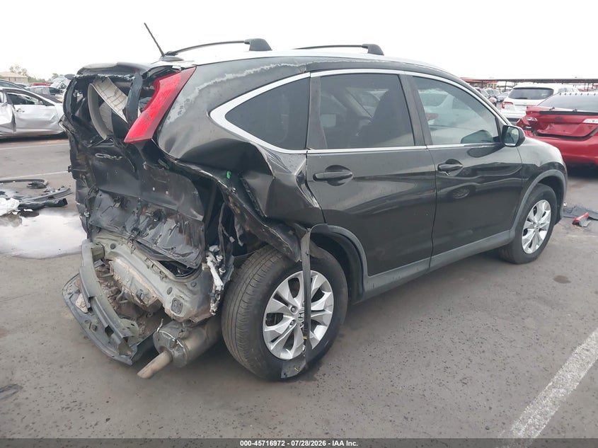 Vin: 5j6rm4h73dl015711, lot: 46215654, honda cr-v ex-l 20134