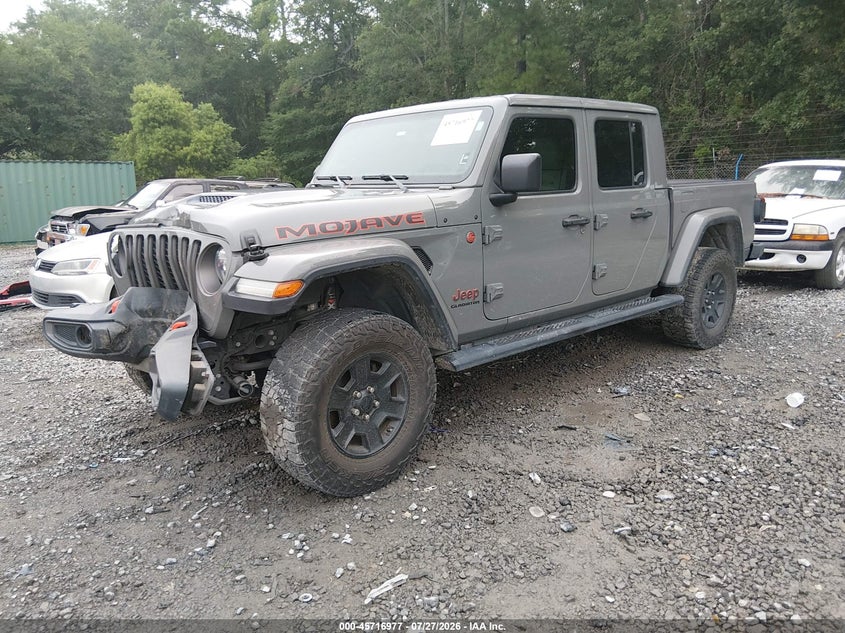 Vin: 1c6jjteg1ll209461, lot: 46215659, jeep gladiator mojave 4x4 20202