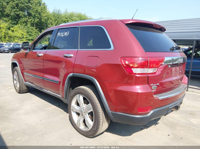 Vin: 1c4rjfcgxcc176539, lot: 46215665, jeep grand cherokee overland 20123