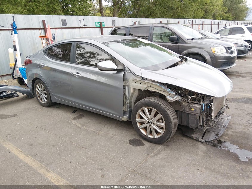 2015 HYUNDAI ELANTRA auction photo 1