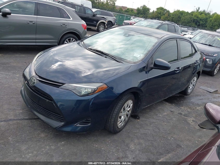 Vin: 5yfburhe1kp861844, lot: 46215694, toyota corolla le 20192