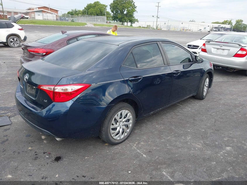 Vin: 5yfburhe1kp861844, lot: 46215694, toyota corolla le 20194