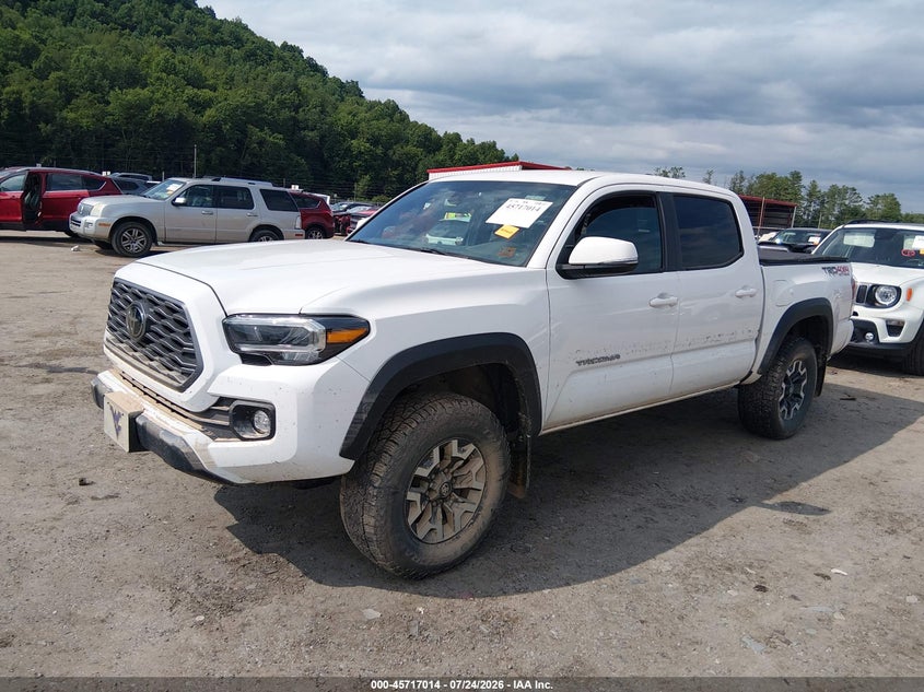 Vin: 3tmcz5an6pm633815, lot: 46215696, toyota tacoma trd off road 20232