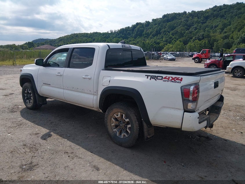 Vin: 3tmcz5an6pm633815, lot: 46215696, toyota tacoma trd off road 20233