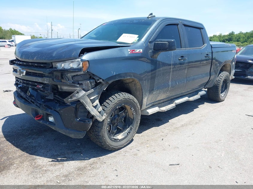 Vin: 1gcpyfed2kz238422, lot: 46215701, chevrolet silverado 1500 lt trail boss 20192
