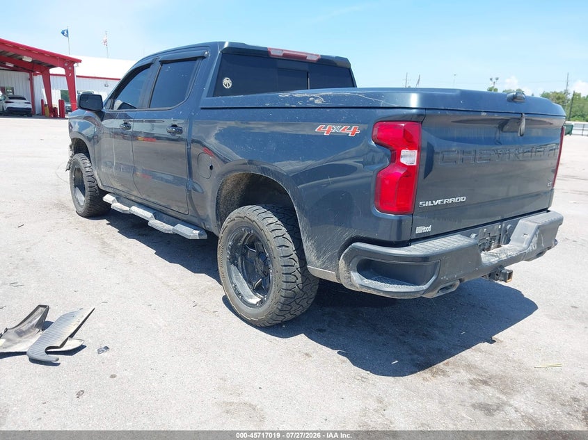 Vin: 1gcpyfed2kz238422, lot: 46215701, chevrolet silverado 1500 lt trail boss 20193