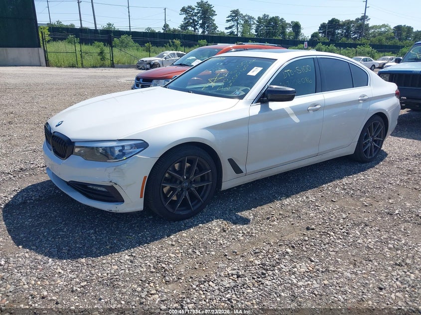 Vin: wbaje5c55jwa95972, lot: 46215716, bmw 540i 20182