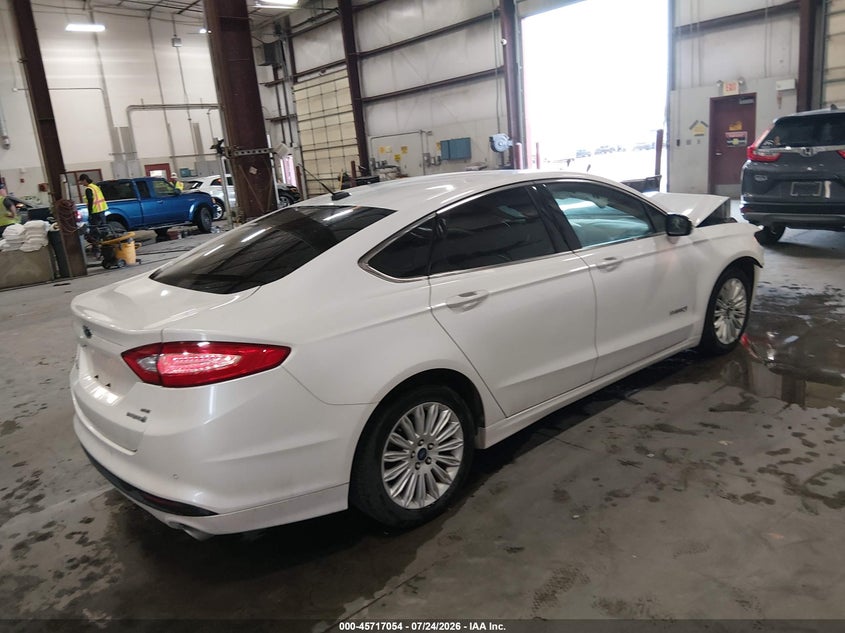 Vin: 3fa6p0lu5gr291485, lot: 46215736, ford fusion hybrid se 20164