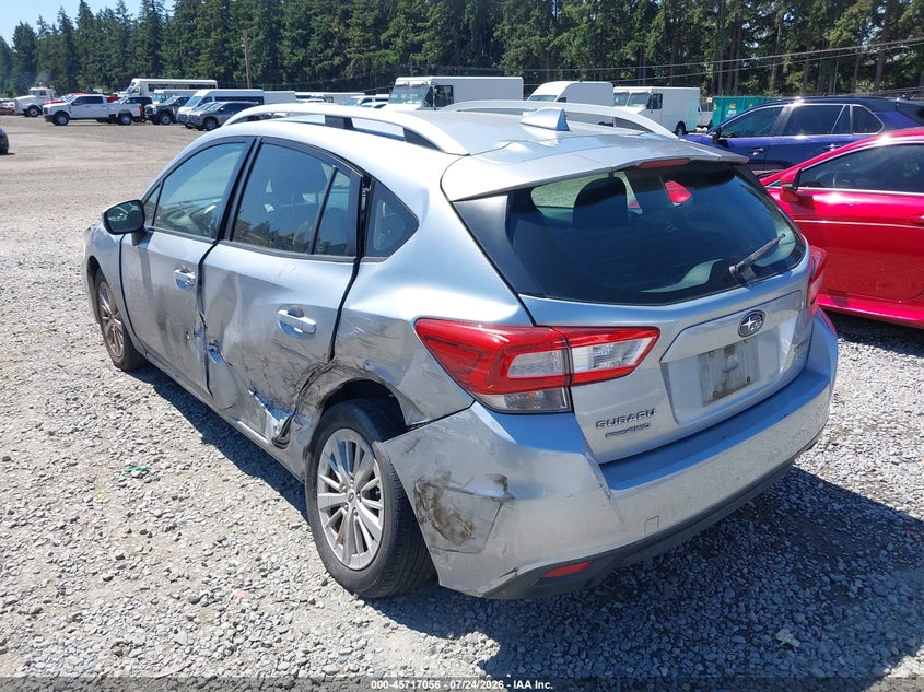 Vin: 4s3gtad69h3740635, lot: 46215738, subaru impreza 2.0i premium 20173