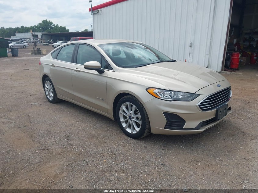 2019 FORD FUSION HYBRID auction photo 1
