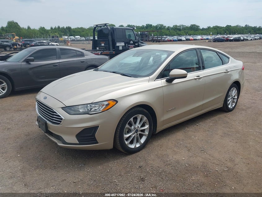 2019 FORD FUSION HYBRID auction photo 2
