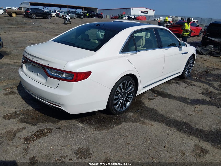 Vin: 1ln6l9sk3h5627273, lot: 46215756, lincoln continental select 20174