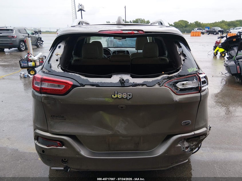 2017 JEEP CHEROKEE auction photo 6